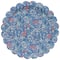 Next Chapter 9" Scalloped Blue Floral Paper Dinner Plates, 10ct. by Celebrate It™